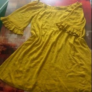 Mid off the shoulder dress